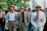 The procession led by Houseman, Blitzstein and Welles.